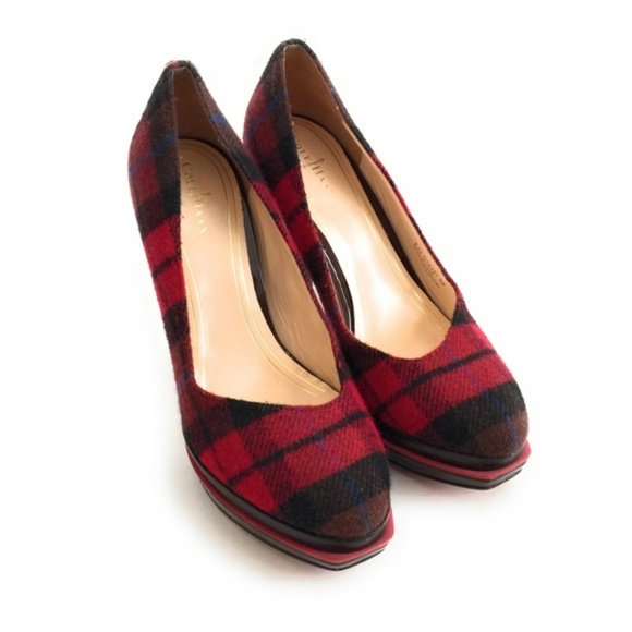 cole haan plaid shoes